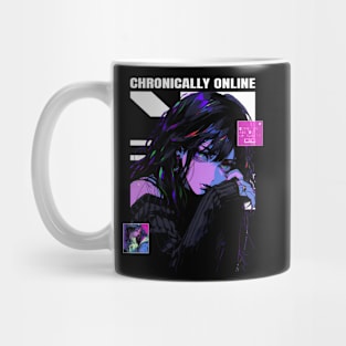 Chronically Online Vol 4 Anime Mug